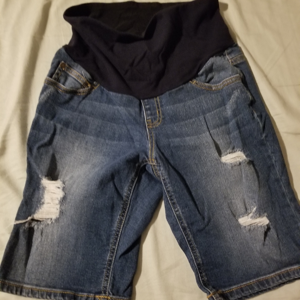 Motherhood maternity bounce back shorts